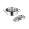 Cookbest Stainless steel Hot Pot & Inner Pot with Sandwich Bottom   32*12 - Mega Save Wholesale & Retail - 1