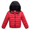 Winter Boy Girl Children Garments Down Coat Thick Warm   red   110cm - Mega Save Wholesale & Retail - 1