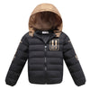 Winter Boy Girl Children Garments Down Coat Thick Warm   black    110cm - Mega Save Wholesale & Retail - 1