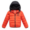 Winter Boy Girl Children Garments Down Coat Thick Warm   orange   110cm - Mega Save Wholesale & Retail - 1