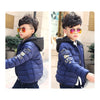 Winter Boy Girl Children Garments Down Coat Thick Warm   navy   110cm - Mega Save Wholesale & Retail - 2