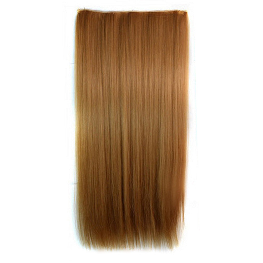 Ivisible Hair Weft Long Straight Hair Extension 5 Cards Wig 5S- 26#