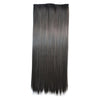 Ivisible Hair Weft Long Straight Hair Extension 5 Cards Wig natural color