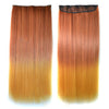 Ivisible Hair Weft Long Straight Hair Extension 5 Cards Wig 5S-350T144#
