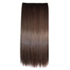 Ivisible Hair Weft Long Straight Hair Extension 5 Cards Wig brown black