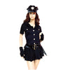 Fashionable Sexy Mini Skirt Policewoman Uniform Formal Garment Suit Sexy Lingerie - Mega Save Wholesale & Retail