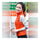 Down Coat Woman Short Slim Thin Light Plus Size Waistcoat   orange   S - Mega Save Wholesale & Retail - 2