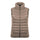 Down Coat Woman Short Slim Thin Light Plus Size Waistcoat   light camel    S - Mega Save Wholesale & Retail - 1