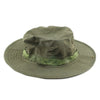 Outdoor Casual Combat Camo Ripstop Army Military Boonie Bush Jungle Sun Hat Cap Fishing Hiking   Olive