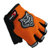 Outdoor Sports Fingerless Breathable Cycling Gloves Bike Bicycle Half Finger Gloves Red - Mega Save Wholesale & Retail - 3