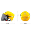 Motorcycle Motor Bike Scooter Safety Helmet 316   silver - Mega Save Wholesale & Retail - 3