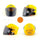 Motorcycle Motor Bike Scooter Safety Helmet 316   yellow - Mega Save Wholesale & Retail - 2