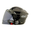 Motorcycle Motor Bike Scooter Safety Helmet 316   bright black - Mega Save Wholesale & Retail - 1