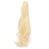 Claw Type Horsetail Long Curled Hair Wig     beige P006-613#