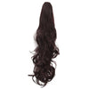 Claw Type Horsetail Long Curled Hair Wig     dark brown P006-2/33#