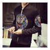 Man Chinese Style Dragon Embroidery Jacket   M - Mega Save Wholesale & Retail - 1