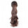 Wig Horsetail Fluffy Curled Tiger Claw Clip   dark brown 2/33# - Mega Save Wholesale & Retail