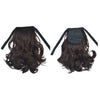 Wig Horsetail Small Short Curled     dark brown 2M33# - Mega Save Wholesale & Retail - 1