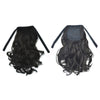 Wig Horsetail Small Short Curled     natural black 2# - Mega Save Wholesale & Retail - 1