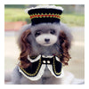 Dog Pet Clothes Cloak Wig Hat Suit   PF11 black   S - Mega Save Wholesale & Retail - 1