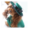 Pet Dog Clothes Cloak Wig Hat Suit   PF39 green   S - Mega Save Wholesale & Retail - 2