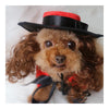 Pet Dog Clothes Cloak Wig Hat Suit   PF40 red   S - Mega Save Wholesale & Retail - 2