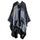 Thick Long Decorative Cloak Tippet Scarf    leopard print black - Mega Save Wholesale & Retail