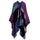 Thick Long Decorative Cloak Tippet Scarf    leopard print purple - Mega Save Wholesale & Retail