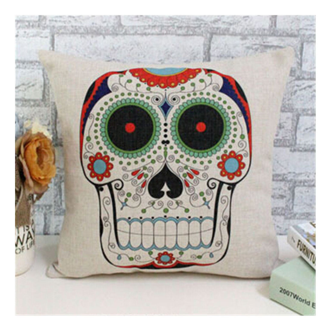 PP cotton cloth hold Pillow cotton pillow cushions cartoon skull - Mega Save Wholesale & Retail