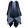 Thick Long Decorative Cloak Tippet Scarf    gradient black - Mega Save Wholesale & Retail