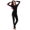 S012 S013 S014 S015 One-piece Diving Suit Surfing Wetsuit   red hooded printed   XXS - Mega Save Wholesale & Retail - 1