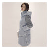 Woman Winter Thick Warm Middle Long Down Coat   blue   S - Mega Save Wholesale & Retail - 2