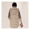 Woman Winter Thick Warm Middle Long Down Coat    beige   S - Mega Save Wholesale & Retail - 3