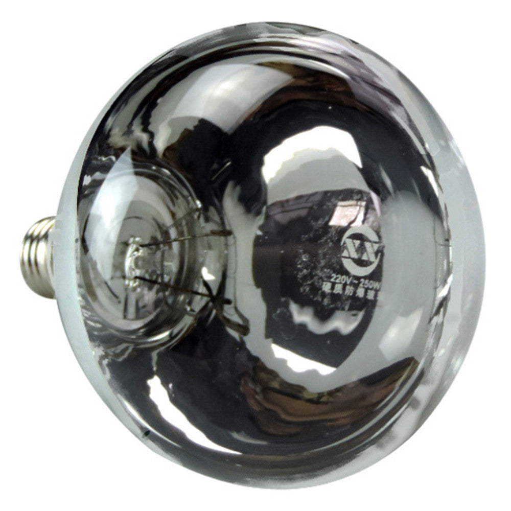 Thick Pig Piglet Heat Lamp Light Bulb Waterproof Anti-explosion Flat or Dot Surface    flat surface 250W - Mega Save Wholesale & Retail