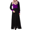 Middle East Muslim Dress National Garments   purple   M - Mega Save Wholesale & Retail - 1