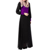 Middle East Muslim Dress National Garments   purple   M - Mega Save Wholesale & Retail - 2