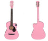 New Professional Acoustic Callaway Folk 38 inch  Guitar STAGE ESSENTIALS Pink - Mega Save Wholesale & Retail