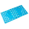 PVC Foot Shape Ground Floor Foot Mat square transparent blue - Mega Save Wholesale & Retail - 1