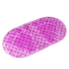 PVC Foot Shape Ground Floor Foot Mat ellipse transparent purple
Weight:450g - Mega Save Wholesale & Retail - 1
