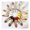 Thin Shoes Pointed Middle Heel Women Shoes   white - Mega Save Wholesale & Retail - 3