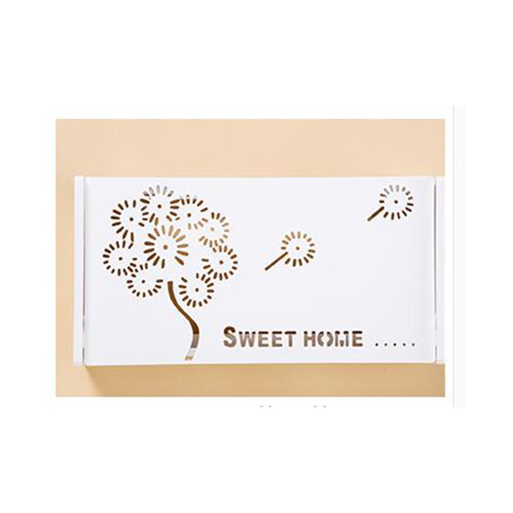 Flip WIFI Router Rack Creative Super Big Storage Rack Decoration Box Interlayer Wall Hanging - Mega Save Wholesale & Retail - 1