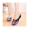 Old Beijing Cloth Shoes Slippers Embroidered Shoes Slipsole Sandals National Style  black - Mega Save Wholesale & Retail - 1