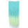 Wholesale color wig hair extension piece a five-card straight hair gradient hair piece long straight hair piece hair extension   Q18 MALACHITE GREEN GRADIENT VANILLA