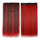Wholesale color wig hair extension piece a five-card straight hair gradient hair piece long straight hair piece hair extension   Q42 DYEING DARK BROWN RED - Mega Save Wholesale & Retail - 1