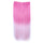 Wholesale color wig hair extension piece a five-card straight hair gradient hair piece long straight hair piece hair extension   Q9 GRADIENT PINK AND RED ROSES 