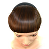 Hair Band Blunt Bang Wig light brown - Mega Save Wholesale & Retail