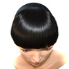 Hair Band Blunt Bang Wig natural black - Mega Save Wholesale & Retail