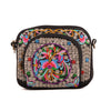 Yunnan National Style Embroidery Bag Embroidery Canvas Messenger Bag Woman Coin Case Mobile Phone Bag   small zamioculcas zamiifolia - Mega Save Wholesale & Retail - 1