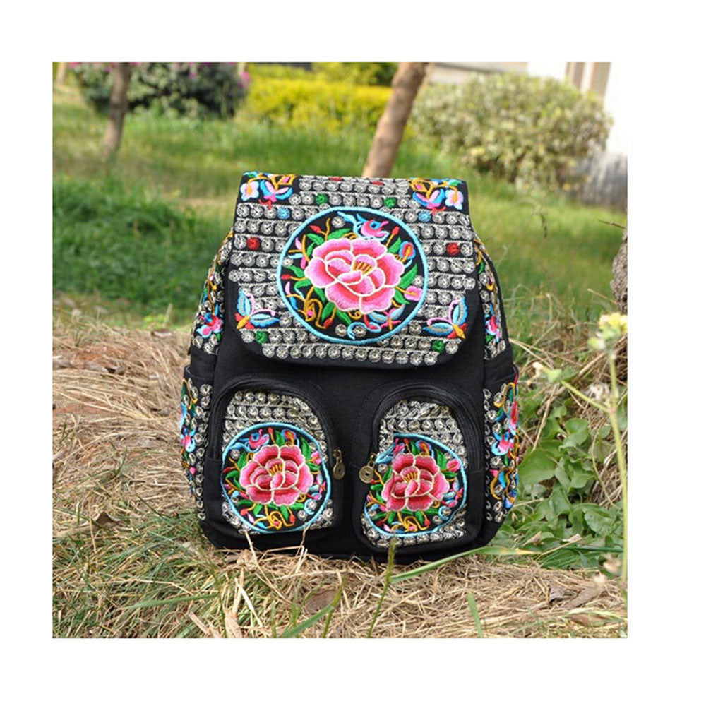New Yunnan Fashionable Natioanl Style Embroidery Bag Stylish Featured Shoulders Bag Fashionable Woman's Bag Bulk93019   zamioculcas zamiifolia with flower - Mega Save Wholesale & Retail - 1