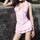 SPA Conservative Skirt Type Swimwear Swimsuit Bathing Suit  light pink - Mega Save Wholesale & Retail - 1